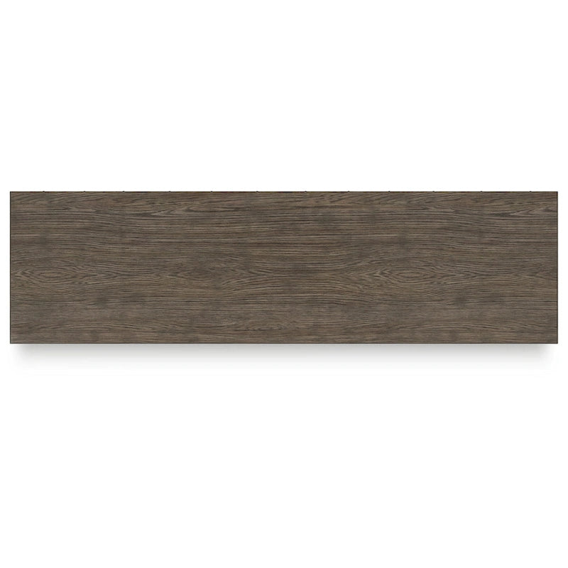 TV-Ständer im Landhausstil für Fernseher bis 83", Mediaschrank in Antikweiß und verwittertem Grau mit Glastüren im Kreuzbalken-Design, 3 Schubladen und verstellbaren Einlegeböden - 72.5 W x 20.25 D x 36.13 H