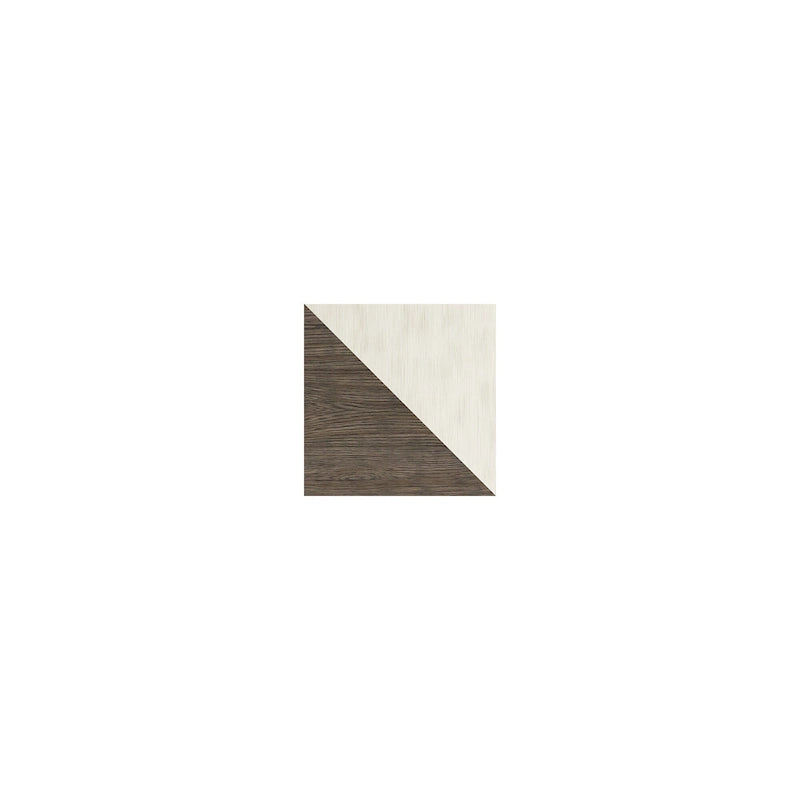 TV-Ständer im Landhausstil für Fernseher bis 83", Mediaschrank in Antikweiß und verwittertem Grau mit Glastüren im Kreuzbalken-Design, 3 Schubladen und verstellbaren Einlegeböden - 72.5 W x 20.25 D x 36.13 H