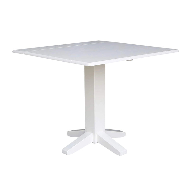 Quadratischer Esstisch mit zwei Klappseiten