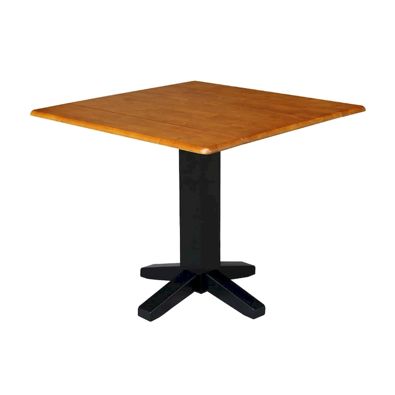 Quadratischer Esstisch mit zwei Klappseiten