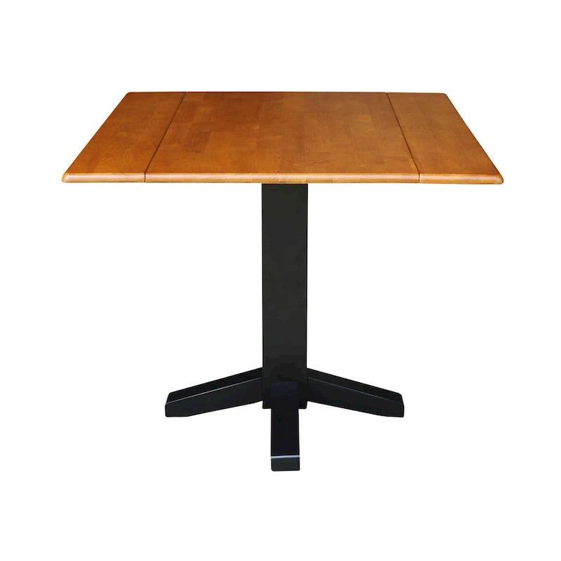 Quadratischer Esstisch mit zwei Klappseiten