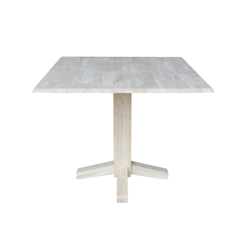 Quadratischer Esstisch mit zwei Klappseiten