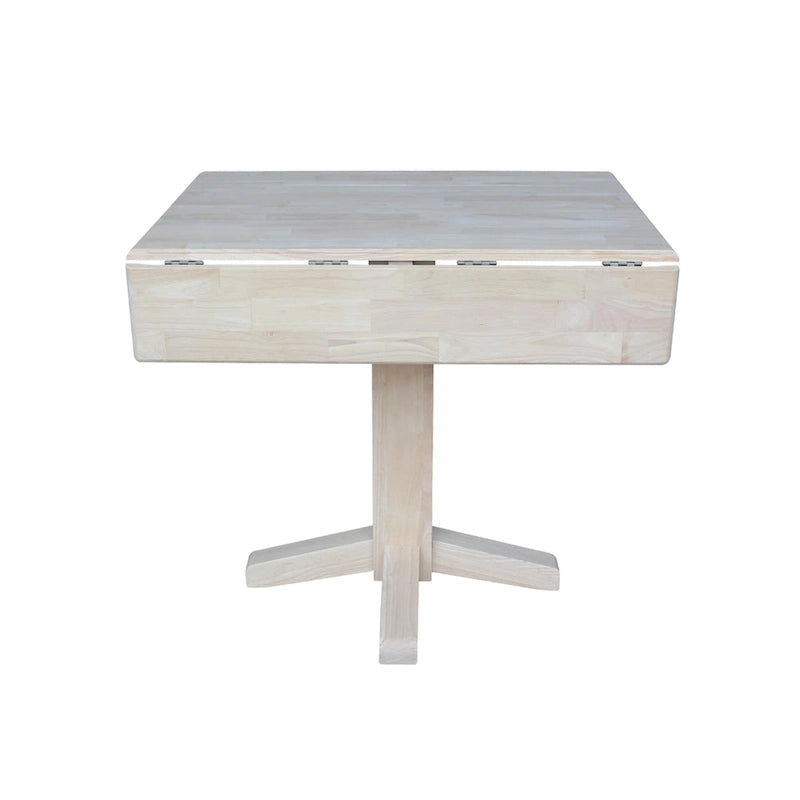 Quadratischer Esstisch mit zwei Klappseiten