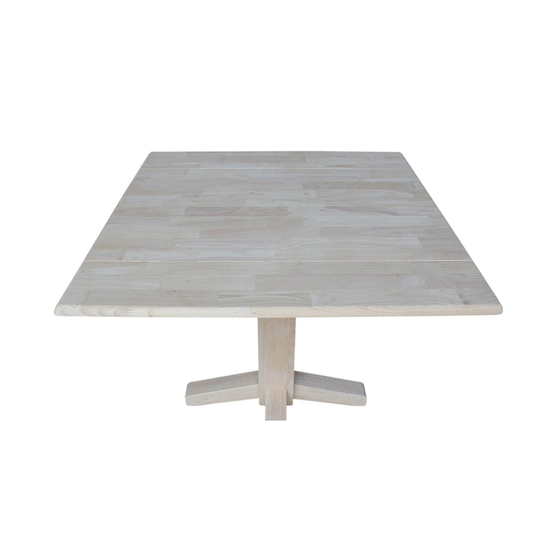 Quadratischer Esstisch mit zwei Klappseiten