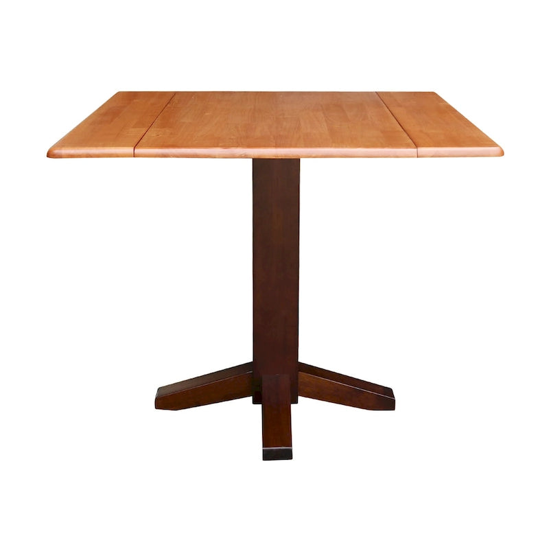 Quadratischer Esstisch mit zwei Klappseiten