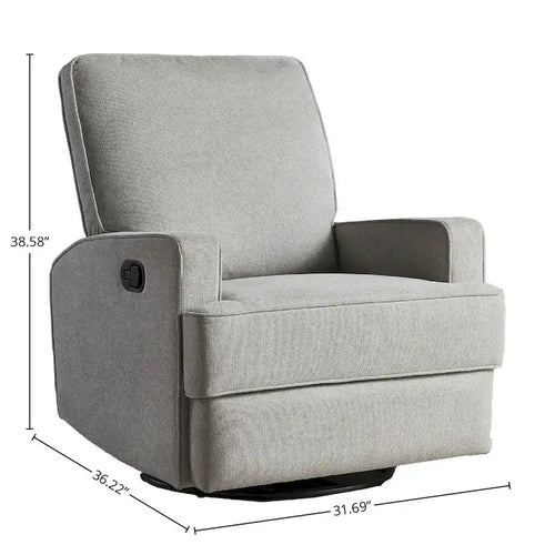 32 Wide Manual Swivel Glider, Shell