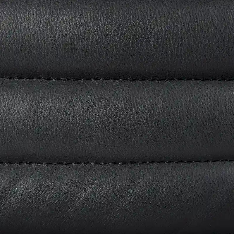 Sofa mit Cognac-Echtlederbezug - 86.6L x 38.6B x 26.4H