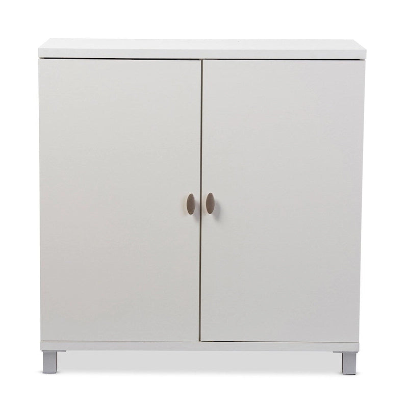 Modernes weißes Holz-Sideboard mit Stauraum