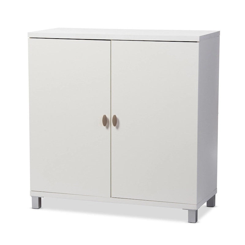 Modernes weißes Holz-Sideboard mit Stauraum
