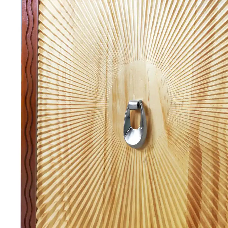Armário de arrumação vintage com 4 portas