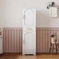 Hoches Badezimmer-Aufbewahrungsschrank mit 2 Türen - 11.81T x 15.75B x 66.93H