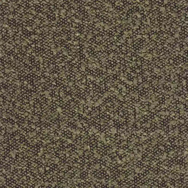 Pouf rotondo a forma di trifoglio con poggiapiedi e tessuto imbottito, seduta decorativa per il soggiorno